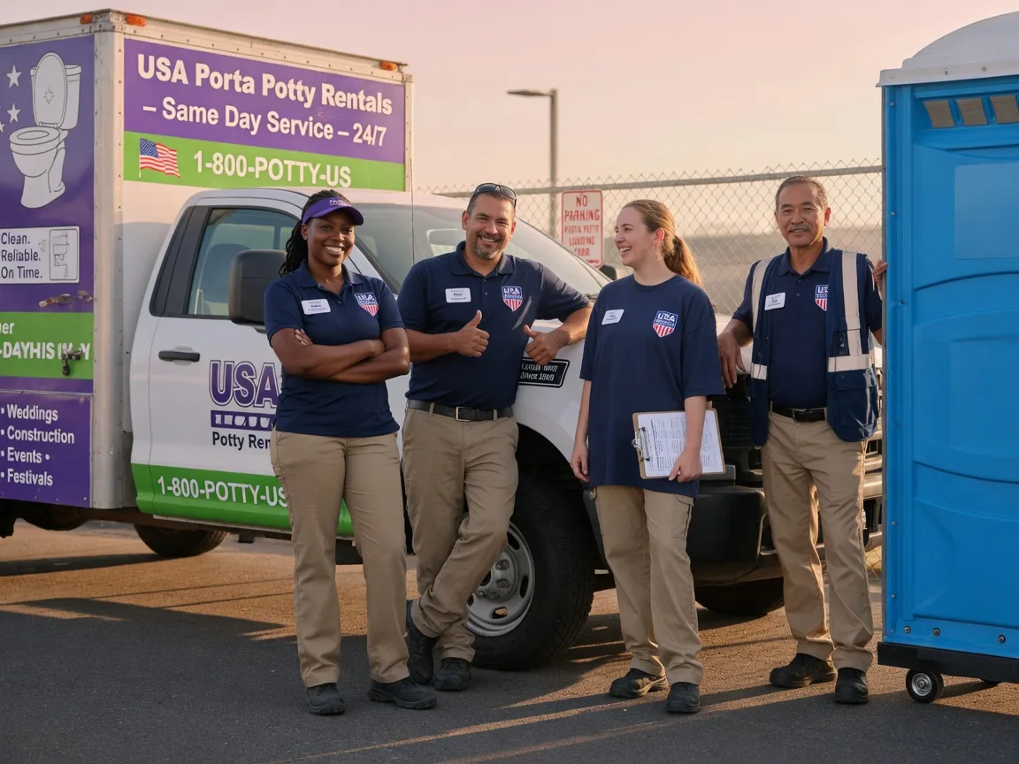Porta Potty Rental company in Maple Shade, NJ